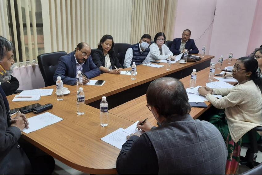 LRAC meeting of Multidisciplinary Research Unit (MRU), held on 26/12/2022 at Conference hall of Multidisciplinary Research Unit (MRU), GMCH.