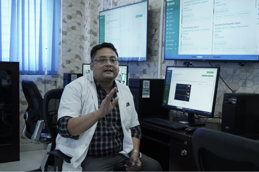 Tele-ICU Hub inauguration at GMCH  under  E-gov. Foundation