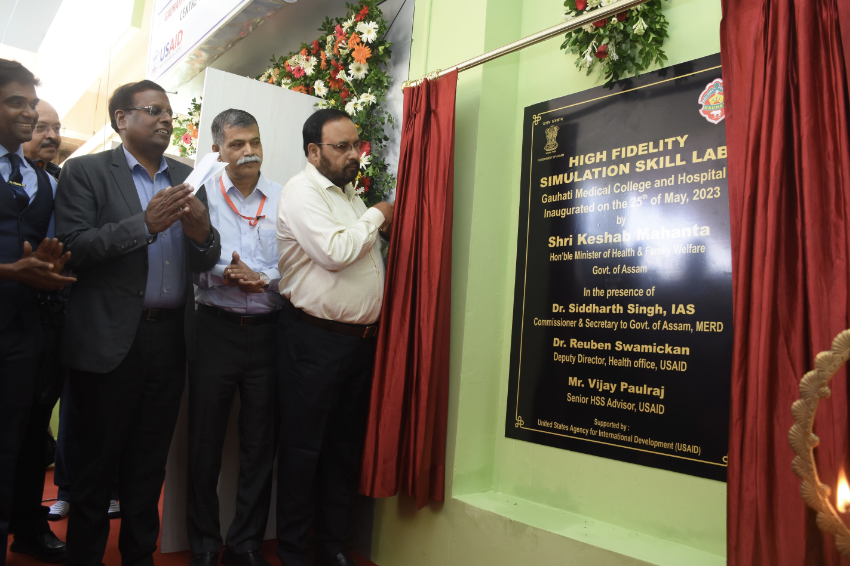 Inauguration of High Fidelity Simulation Skill Lab by Hon’ble Minister of Health & Family Welfare on 25th May,2023